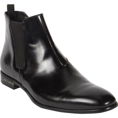 men prada chelsea boots